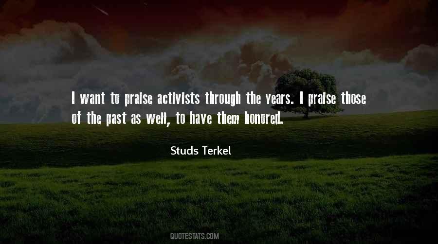 Studs Terkel Quotes #534811