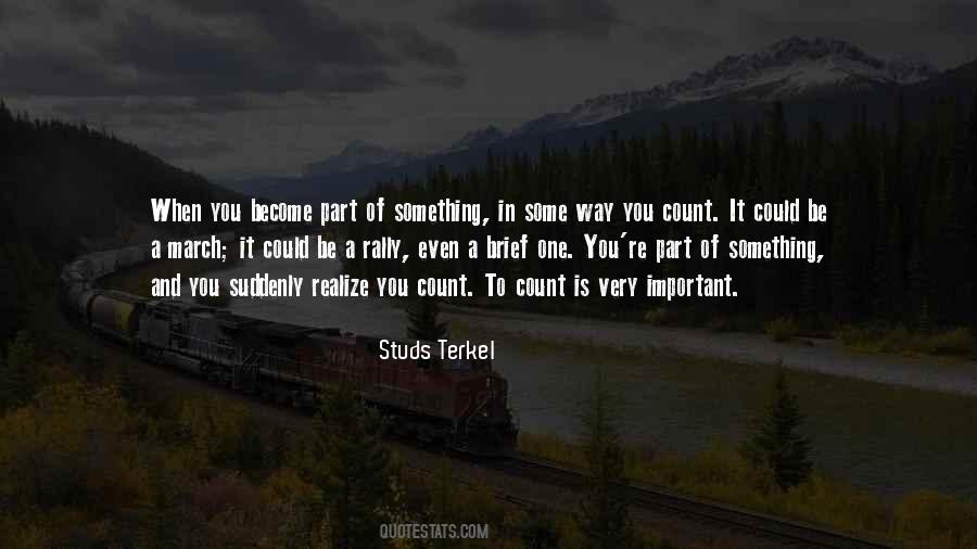 Studs Terkel Quotes #705779