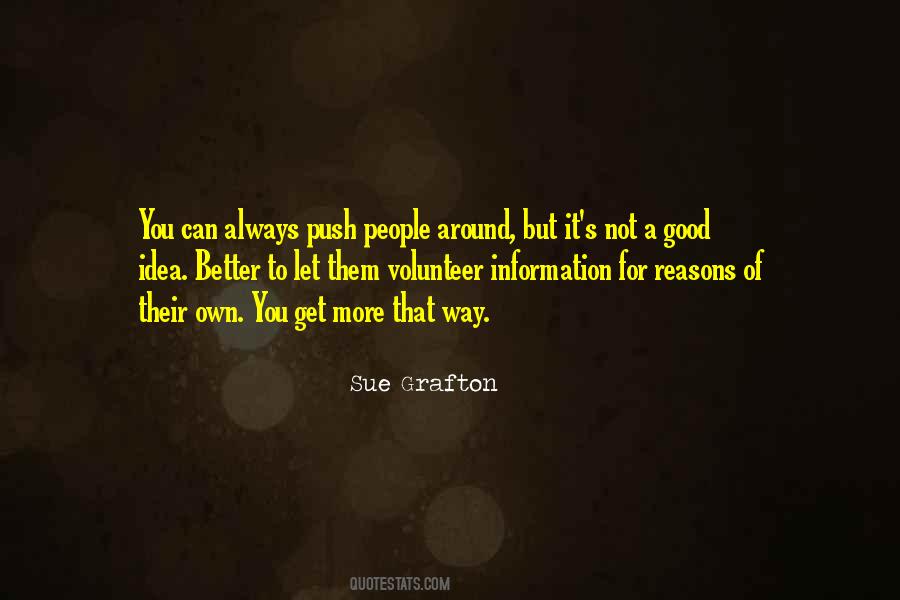 Sue Grafton Quotes #265280