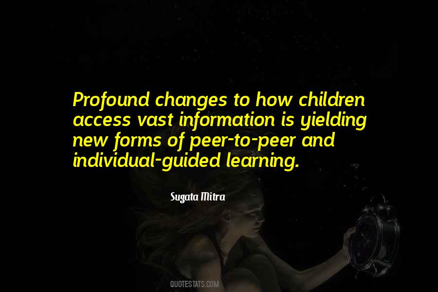 Sugata Mitra Quotes #35367