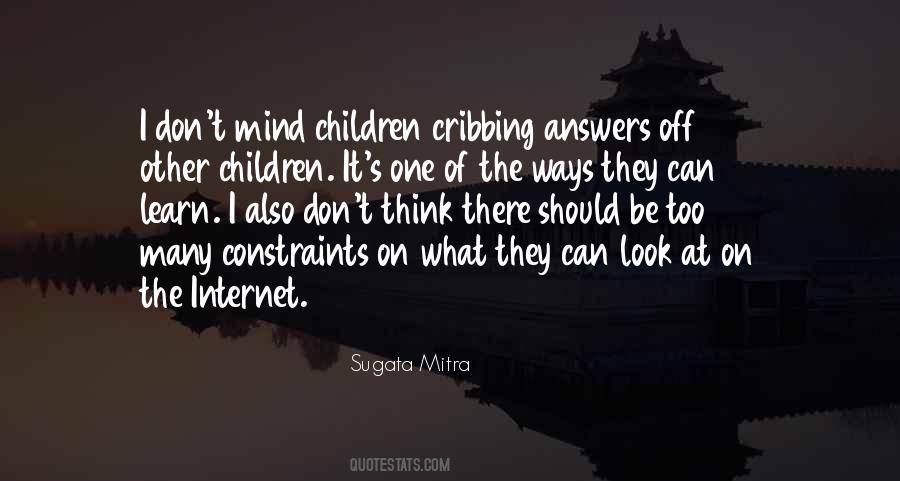 Sugata Mitra Quotes #380754