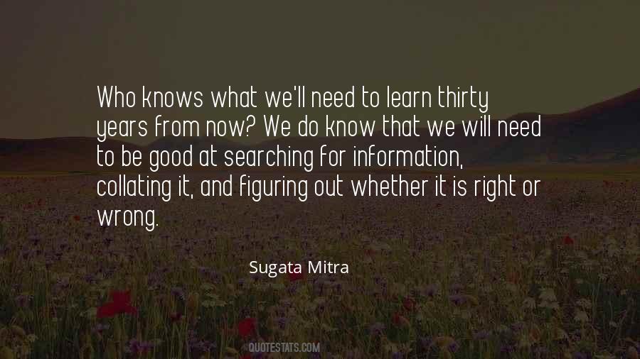 Sugata Mitra Quotes #730816