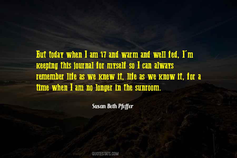 Susan Beth Pfeffer Quotes #1399512