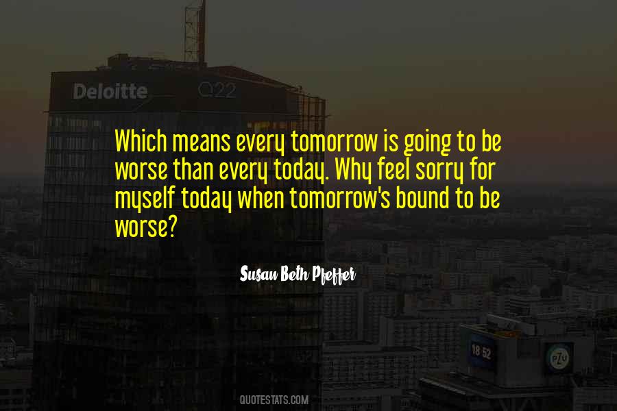 Susan Beth Pfeffer Quotes #460022