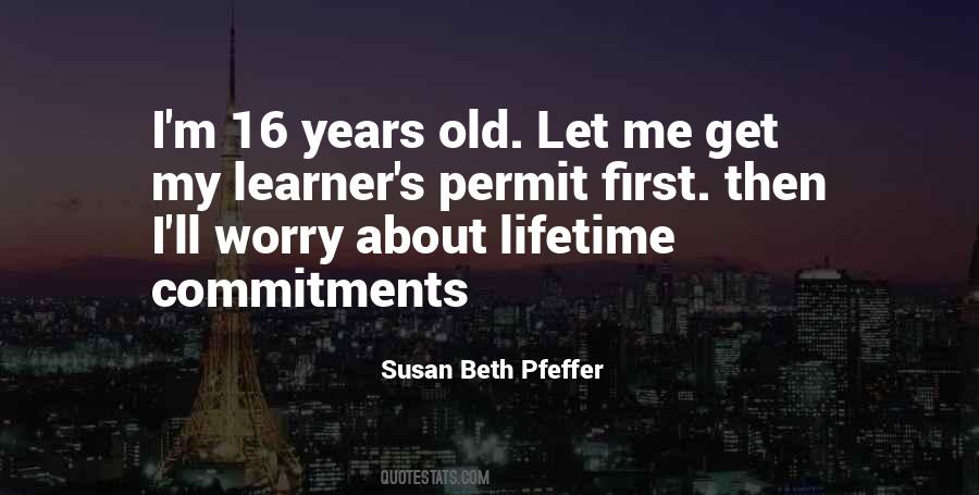 Susan Beth Pfeffer Quotes #757187