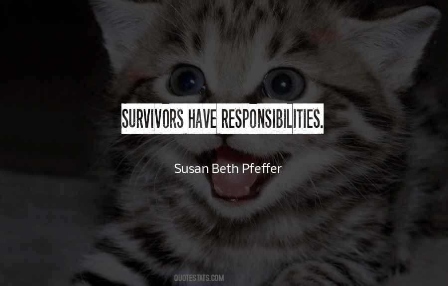 Susan Beth Pfeffer Quotes #863939