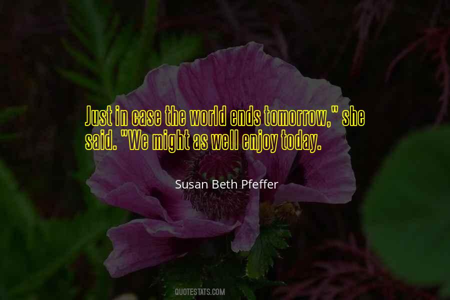 Susan Beth Pfeffer Quotes #964848