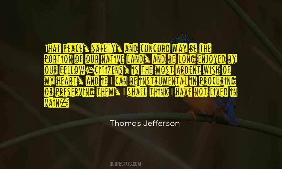 Quotes About Peace In The Heart #442559