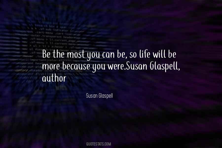 Susan Glaspell Quotes #166323