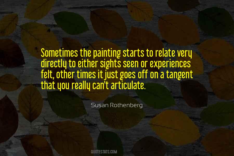 Susan Rothenberg Quotes #579049