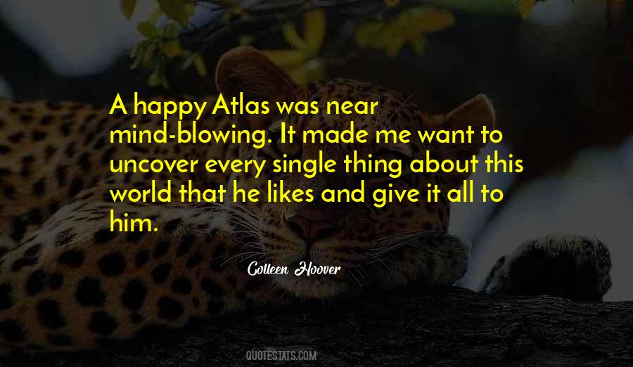 Quotes About Atlas #1427638