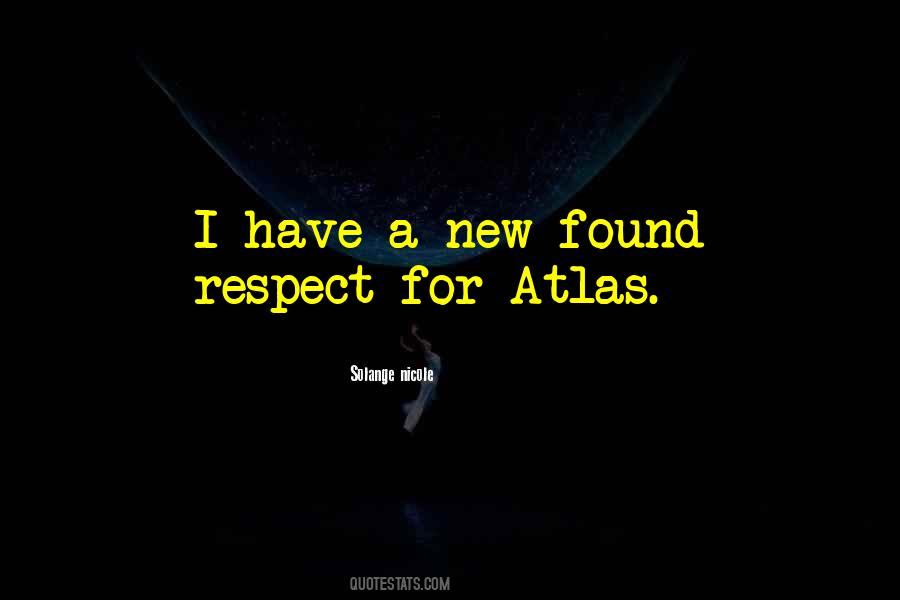 Quotes About Atlas #753722