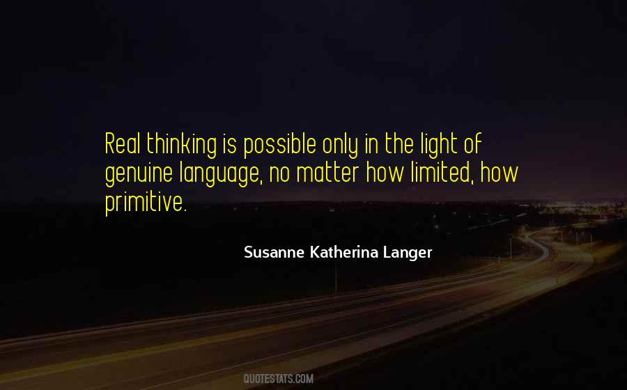 Susanne Langer Quotes #1578347