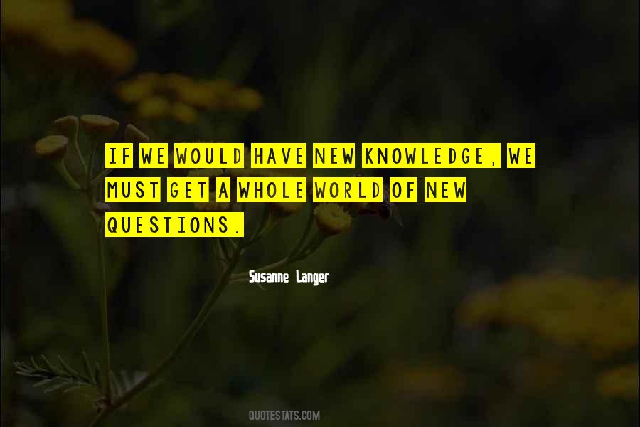 Susanne Langer Quotes #580099