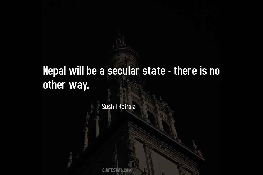 Sushil Koirala Quotes #1052285