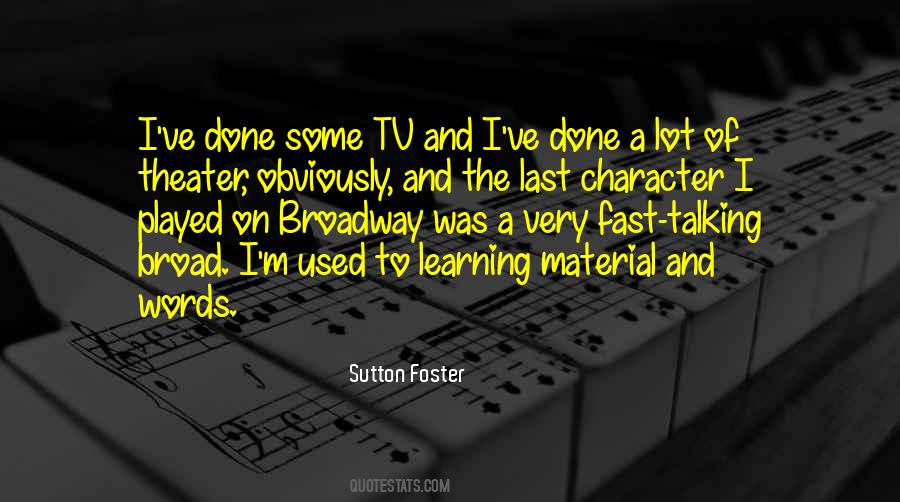 Sutton Foster Quotes #1260906