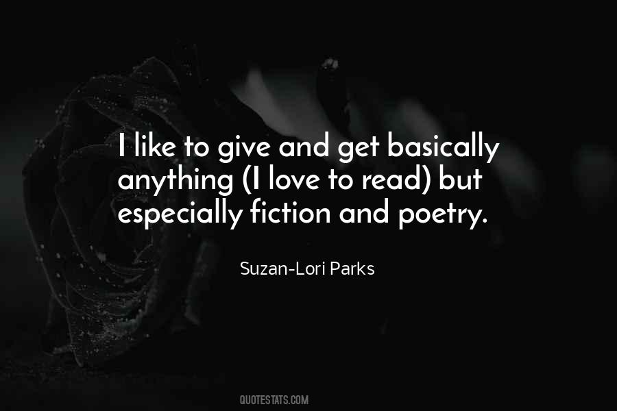 Suzan Lori Parks Quotes #773578