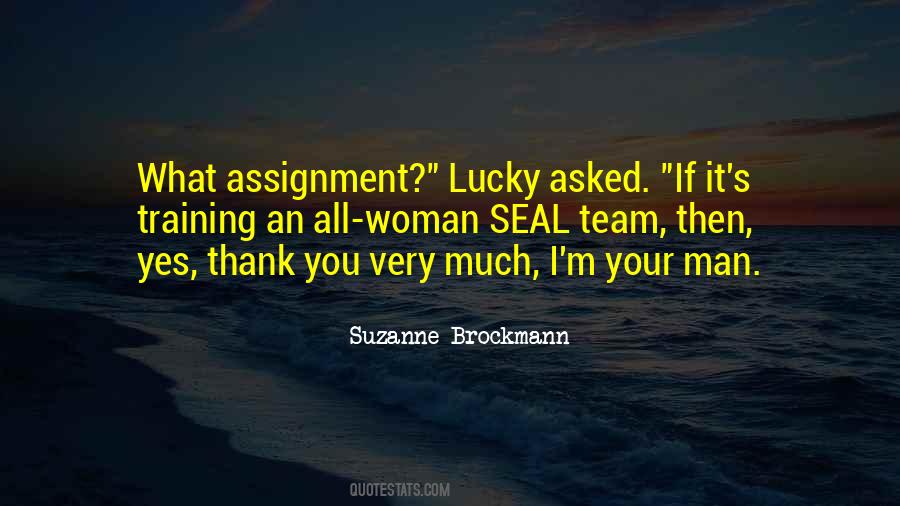 Suzanne Brockmann Quotes #656140