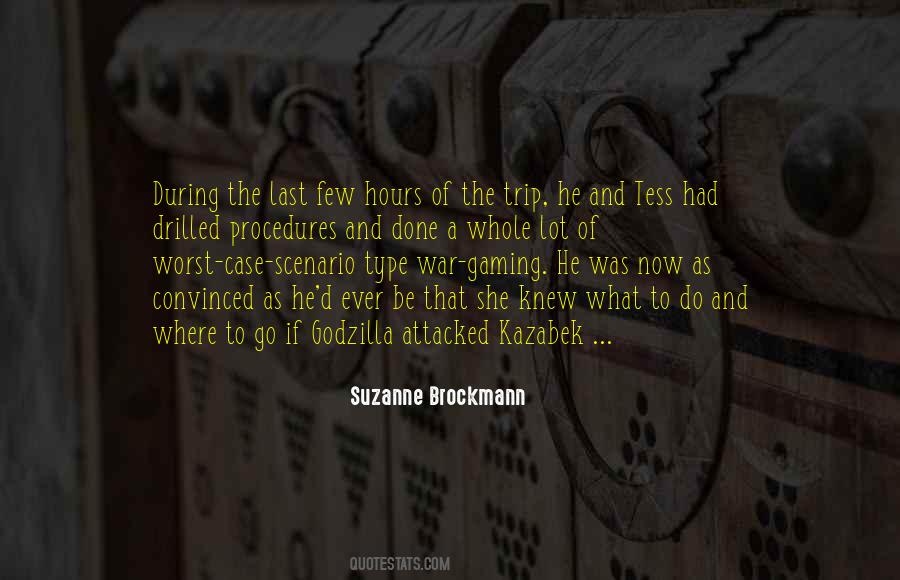 Suzanne Brockmann Quotes #666226