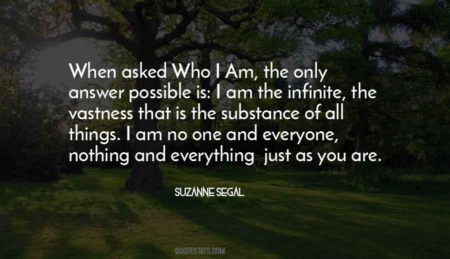 Suzanne Segal Quotes #285472