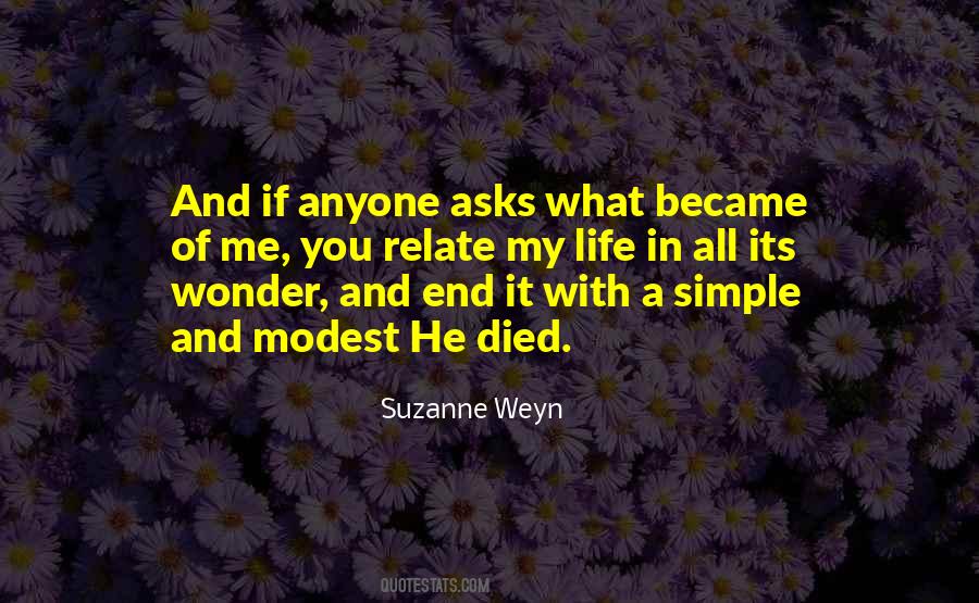 Suzanne Weyn Quotes #735821