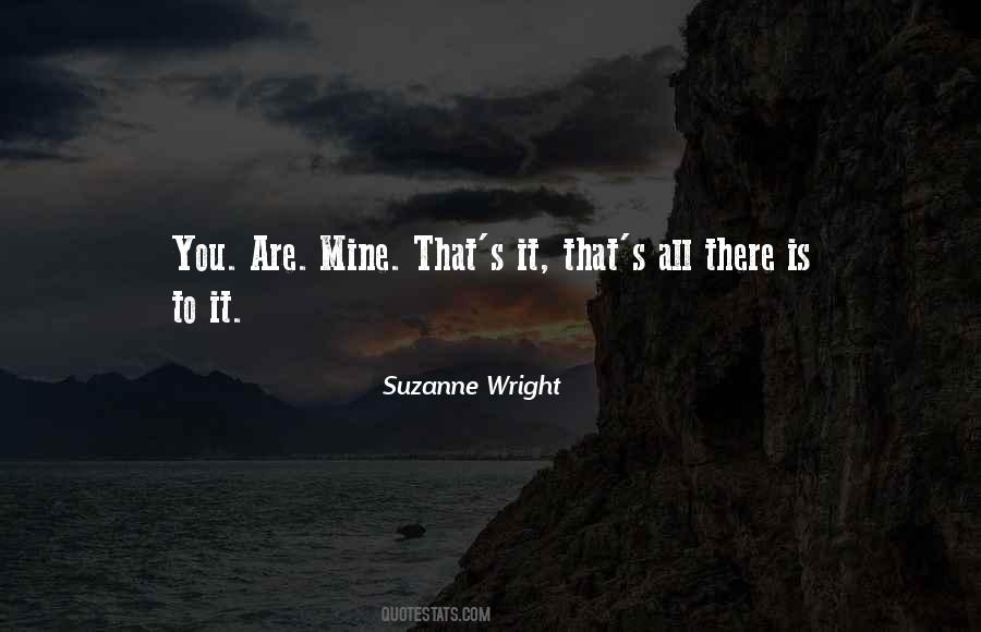 Suzanne Wright Quotes #279391