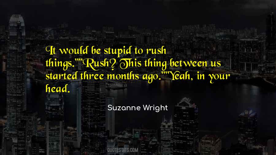 Suzanne Wright Quotes #991900