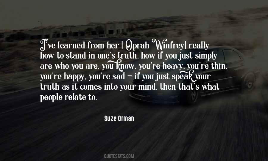 Suze Orman Quotes #373065