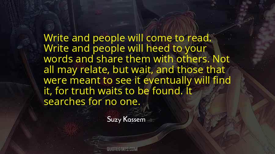Suzy Kassem Quotes #379296