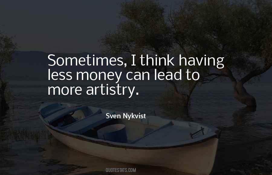Sven Nykvist Quotes #1598737