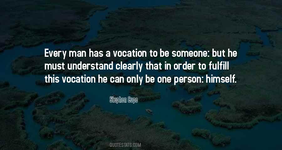 Quotes About Vocation #1303738
