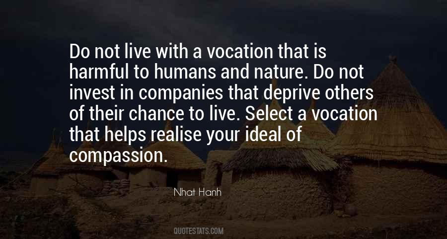 Quotes About Vocation #1407650
