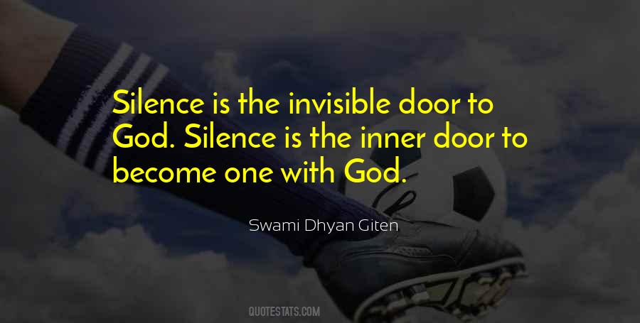 Swami Dhyan Giten Quotes #846767