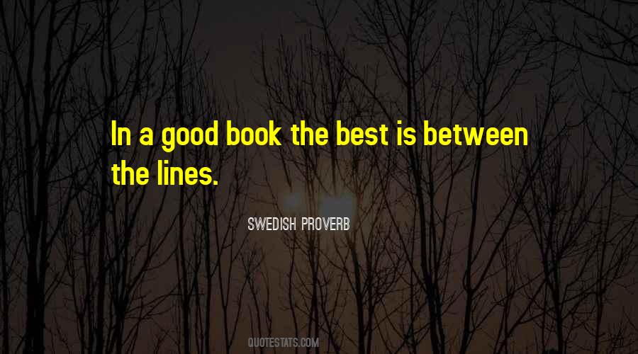 Swedish Proverb Quotes #510894