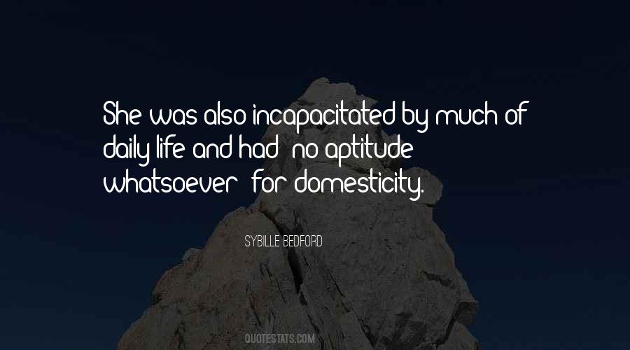 Sybille Bedford Quotes #1152730