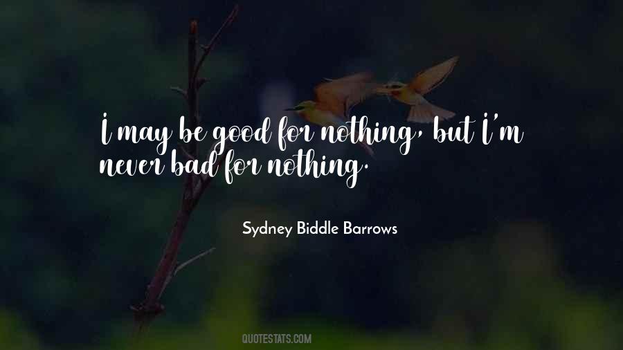 Sydney Biddle Barrows Quotes #1633276