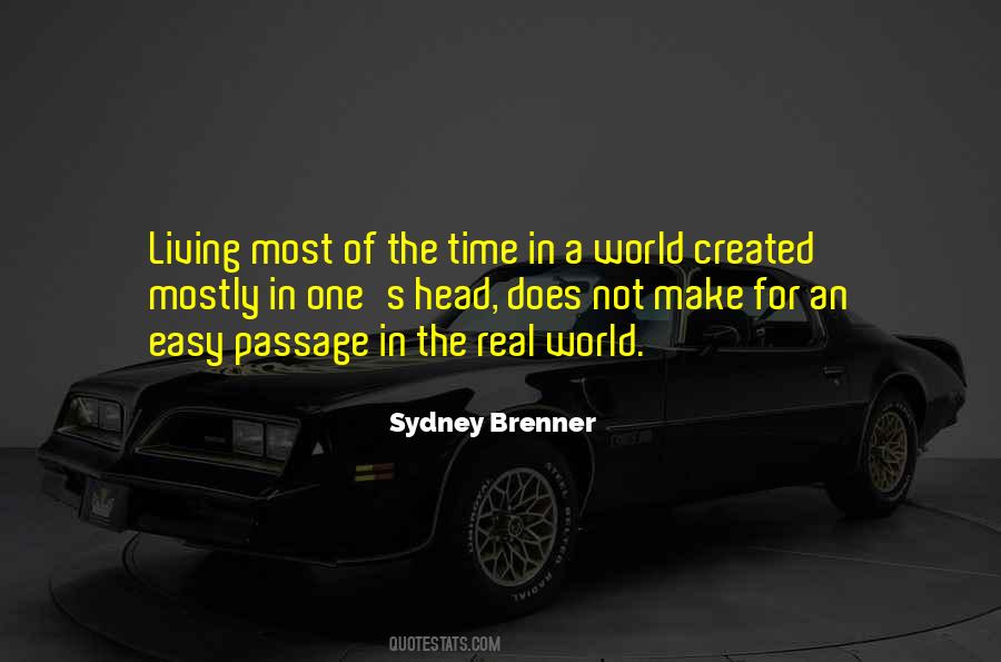 Sydney Brenner Quotes #123738