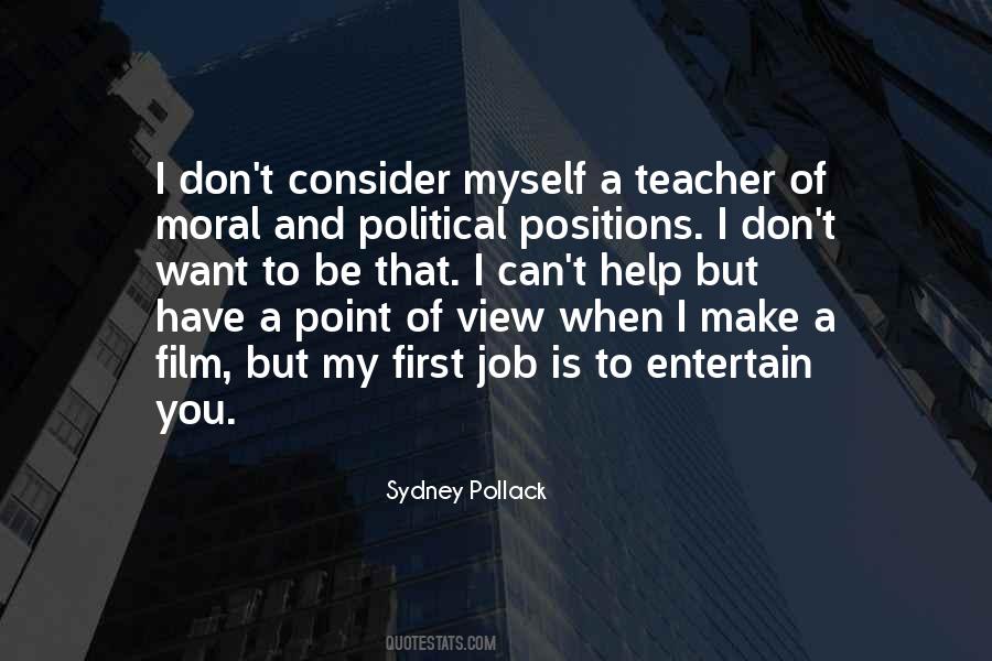 Sydney Pollack Quotes #1720543