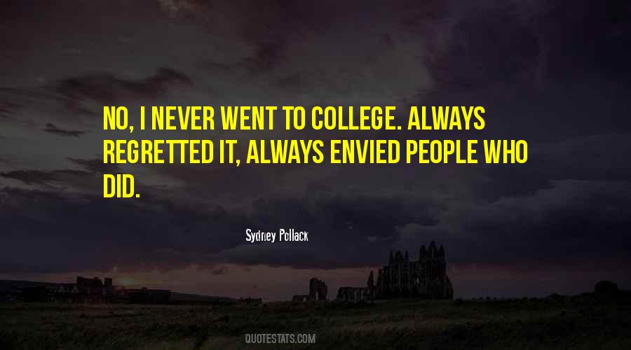 Sydney Pollack Quotes #536146