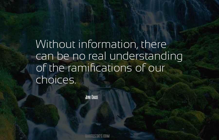 Quotes About Ramifications #648244