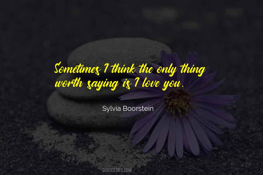Sylvia Boorstein Quotes #1779224
