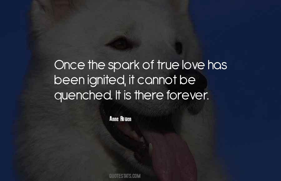 Quotes About Spark Of Love #1534448