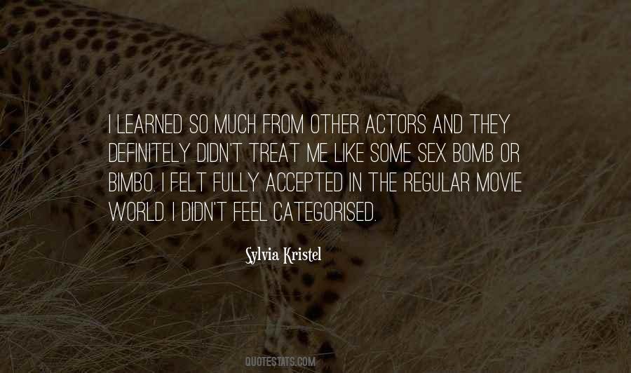 Sylvia Kristel Quotes #272685