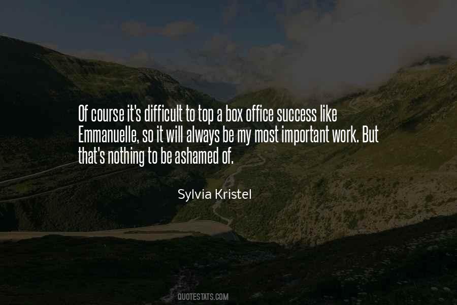 Sylvia Kristel Quotes #915029
