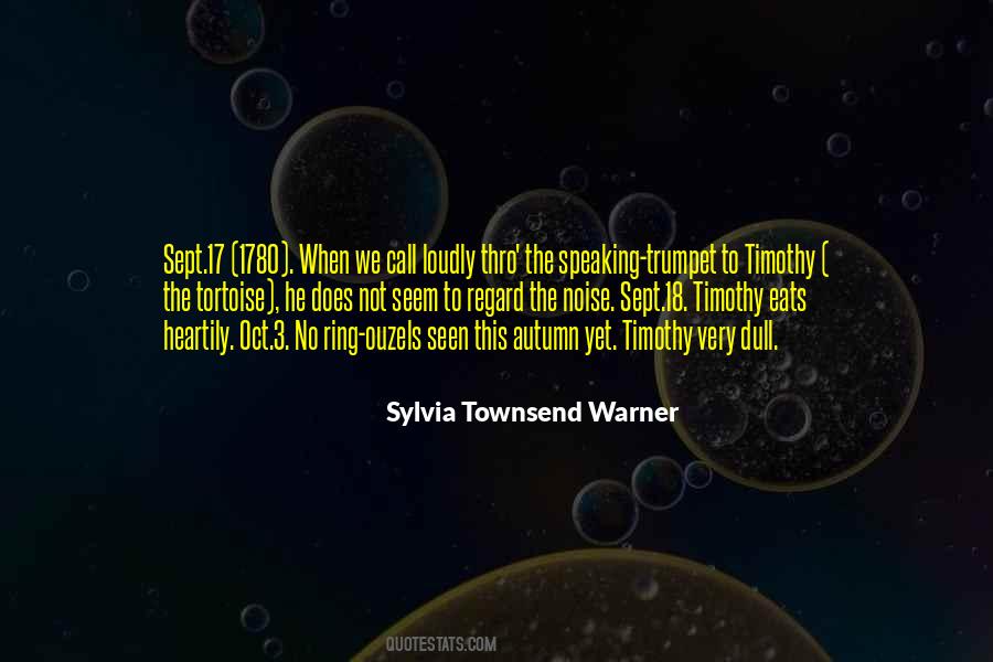 Sylvia Townsend Warner Quotes #1150904