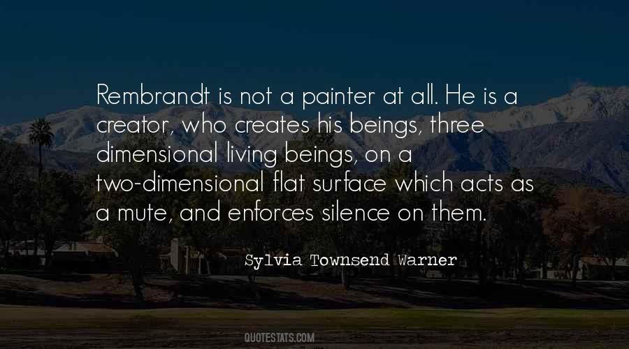 Sylvia Townsend Warner Quotes #1680207