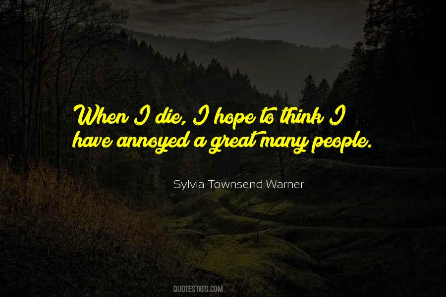 Sylvia Townsend Warner Quotes #396200