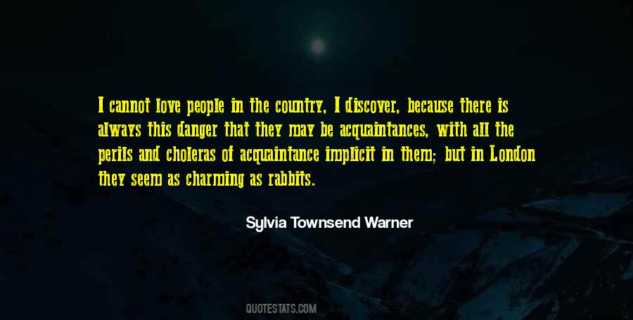 Sylvia Townsend Warner Quotes #899478