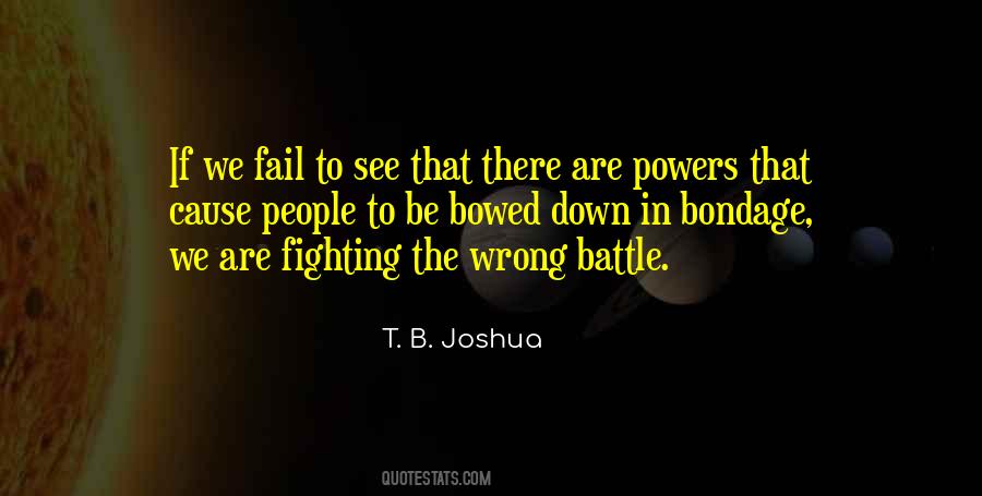 T B Joshua Quotes #1035560