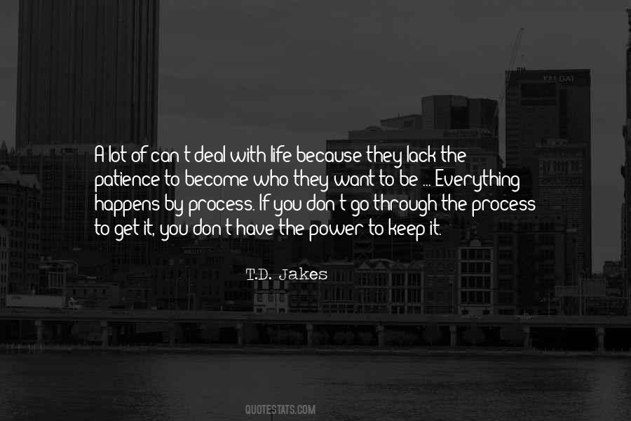 T D Jakes Quotes #122941